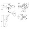 Купить Набор миксеров для ванны 3 в 1 Eurosmart (123246M), Grohe , 123246М / 2242 , в категории Смесители , от бренда GROHE  Интернет-магазин сантехники ✓ Лучшие цены на рынке ✓ Огромный выбор ✓ Гарантия ✓ Заходите!