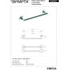 Купити Тримач для рушників Omega (104204022), Bemeta , 104204022 / 2811 , в категории Аксесуари для ванної кімнати , от бренда BEMETA  Інтернет-магазин сантехніки ✓ Кращі ціни на ринку ✓ Величезний вибір ✓ Гарантія ✓ Заходьте!
