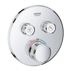 SmartControl Термостат для душа, зовнішня частина, на 2 виходи, хром GROHE 29119000