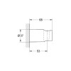 Купить Tempesta New Cosmopolitan Держатель для душа GROHE 27594000 , 27594000 / 47881 , в категории Кронштейны, держатели, подключения , от бренда GROHE  Интернет-магазин сантехники ✓ Лучшие цены на рынке ✓ Огромный выбор ✓ Гарантия ✓ Заходите!