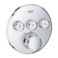 SmartControl Термостат для душа / ванни з 3 кнопками, накладна панель GROHE 29121000.