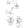 Купити Душова система Grohtherm 1000 (34614000), Grohe , 34614000 / 5874 , в категории Душові набори , от бренда GROHE  Інтернет-магазин сантехніки ✓ Кращі ціни на ринку ✓ Величезний вибір ✓ Гарантія ✓ Заходьте!