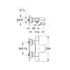 Купити Змішувач для ванни Grohtherm Cube (34497000), Grohe , 34497000 / 5237 , в категории Змішувачі , от бренда GROHE  Інтернет-магазин сантехніки ✓ Кращі ціни на ринку ✓ Величезний вибір ✓ Гарантія ✓ Заходьте!