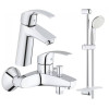 Купить Набор миксеров для ванны 3 в 1 Eurosmart (123246M), Grohe , 123246М / 2242 , в категории Смесители , от бренда GROHE  Интернет-магазин сантехники ✓ Лучшие цены на рынке ✓ Огромный выбор ✓ Гарантия ✓ Заходите!