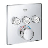 Купить Grohtherm SmartControl Термостат вбудований на 3 виходу GROHE 29126000 , 29126000 / 58526 , в категории Смесители для ванной , от бренда GROHE  Интернет-магазин сантехники ✓ Лучшие цены на рынке ✓ Огромный выбор ✓ Гарантия ✓ Заходите!