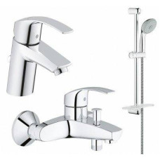 Набор смесителей для ванны 3 в 1 Eurosmart (123238), Grohe