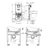 Купити Інсталяція для унітаза GROHE RAPID SL 39596000 GROHE 39596000 , 39596000 / 73437 , в категории Інсталяції для унітазу , от бренда GROHE  Інтернет-магазин сантехніки ✓ Кращі ціни на ринку ✓ Величезний вибір ✓ Гарантія ✓ Заходьте!