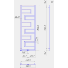 Купить Талия 1500x500/50 Марио , 14452 / 1.2.5000.03.Р , в категории Полотенцесушители водяные , от бренда Mario  Интернет-магазин сантехники ✓ Лучшие цены на рынке ✓ Огромный выбор ✓ Гарантия ✓ Заходите!