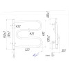 Купити Лассо-I 550x520/120 Mario , 6973 / 2.3.0800.12.P , в категории Сушки для рушників електричні , от бренда Mario  Інтернет-магазин сантехніки ✓ Кращі ціни на ринку ✓ Величезний вибір ✓ Гарантія ✓ Заходьте!