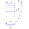 Купити Маріо 700x530/400 Mario , 554 / 1.1.0700.01.P , в категории Сушки для рушників водяні , от бренда Mario  Інтернет-магазин сантехніки ✓ Кращі ціни на ринку ✓ Величезний вибір ✓ Гарантія ✓ Заходьте!