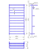 Купити Люксор 1200x630/600 Mario , 12949 / 1.2.2002.03.P , в категории Сушки для рушників водяні , от бренда Mario  Інтернет-магазин сантехніки ✓ Кращі ціни на ринку ✓ Величезний вибір ✓ Гарантія ✓ Заходьте!