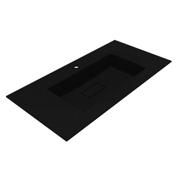 Купити Умивальник ERICA 1000 MIRASTONE BLACK Miraggio Miraggio , 8813662 / 17429 , в категории Умивальники , от бренда Miraggio  Інтернет-магазин сантехніки ✓ Кращі ціни на ринку ✓ Величезний вибір ✓ Гарантія ✓ Заходьте!