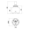Купити Картридж для змішувача Qtap Spojeni 40 мм QT40MM , QT40MM / SD00004984 , в категории Картриджі , от бренда Qtap  Інтернет-магазин сантехніки ✓ Кращі ціни на ринку ✓ Величезний вибір ✓ Гарантія ✓ Заходьте!
