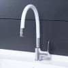 Купити Змішувач для кухні Qtap Linea з гнучким виливом QTLINCRW007F Chrome/White , QTLINCRW007F / SD00027878 , в категории Змішувачі для кухні , от бренда Qtap  Інтернет-магазин сантехніки ✓ Кращі ціни на ринку ✓ Величезний вибір ✓ Гарантія ✓ Заходьте!