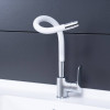 Купити Змішувач для кухні Qtap Linea з гнучким виливом QTLINCRW007F Chrome/White , QTLINCRW007F / SD00027878 , в категории Змішувачі для кухні , от бренда Qtap  Інтернет-магазин сантехніки ✓ Кращі ціни на ринку ✓ Величезний вибір ✓ Гарантія ✓ Заходьте!