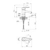 Купить Смеситель для раковины Lidz Nicole 001F (k35) LDNIC001FCRM21880 Хром , LDNIC001FCRM21880 / SD00027977 , в категории Смесители для умывальника , от бренда Lidz  Интернет-магазин сантехники ✓ Лучшие цены на рынке ✓ Огромный выбор ✓ Гарантия ✓ Заходит