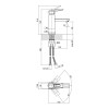 Купить Смеситель для раковины Lidz Sofi 001F (k35) LDSOF001FCRM22006 Хром , LDSOF001FCRM22006 / SD00028103 , в категории Смесители для умывальника , от бренда Lidz  Интернет-магазин сантехники ✓ Лучшие цены на рынке ✓ Огромный выбор ✓ Гарантия ✓ Заходите!
