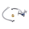 Купити Змішувач для кухні Lidz Lamb 272F двохвентильний LDLAM272FCRM22018 Chrome , LDLAM272FCRM22018 / SD00028115 , в категории Змішувачі для кухні , от бренда Lidz  Інтернет-магазин сантехніки ✓ Кращі ціни на ринку ✓ Величезний вибір ✓ Гарантія ✓ Заходьт
