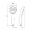 Купити Лійка для ручного душу Лейки Lidz Niagara 04 85 мм округла LDNIA04CRM22033 Chrome , LDNIA04CRM22033 / SD00028130 , в категории Ручні душі , от бренда Lidz  Інтернет-магазин сантехніки ✓ Кращі ціни на ринку ✓ Величезний вибір ✓ Гарантія ✓ Заходьте!