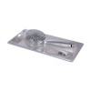 Купити Лійка для ручного душу Лейки Lidz Niagara 01 98 мм округла LDNIA01CRM22034 Chrome , LDNIA01CRM22034 / SD00028131 , в категории Ручні душі , от бренда Lidz  Інтернет-магазин сантехніки ✓ Кращі ціни на ринку ✓ Величезний вибір ✓ Гарантія ✓ Заходьте!