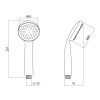 Купити Лійка для ручного душу Лейки Lidz Niagara 00 80 мм округла LDNIA00CRM22039 Chrome , LDNIA00CRM22039 / SD00028136 , в категории Ручні душі , от бренда Lidz  Інтернет-магазин сантехніки ✓ Кращі ціни на ринку ✓ Величезний вибір ✓ Гарантія ✓ Заходьте!