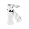 Купити Змішувач для раковини Qtap Fresh QTFREWCR001F Chrome/White , QTFREWCR001F / SD00028536 , в категории Змішувачі для умивальника , от бренда Qtap  Інтернет-магазин сантехніки ✓ Кращі ціни на ринку ✓ Величезний вибір ✓ Гарантія ✓ Заходьте!