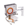 Купити Змішувач для раковини Qtap Fresh QTFREWCR001F Chrome/White , QTFREWCR001F / SD00028536 , в категории Змішувачі для умивальника , от бренда Qtap  Інтернет-магазин сантехніки ✓ Кращі ціни на ринку ✓ Величезний вибір ✓ Гарантія ✓ Заходьте!