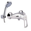Купити Змішувач для душу Qtap Hansberg (з душовим гарнітуром) QTHANCRM010 Chrome , QTHANCRM010 / SD00030978 , в категории Змішувачі для душу , от бренда Qtap  Інтернет-магазин сантехніки ✓ Кращі ціни на ринку ✓ Величезний вибір ✓ Гарантія ✓ Заходьте!