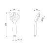 Купити Лійка для ручного душу Qtap Rucni 97 мм округла QT02L Chrome , QT02L / SD00031244 , в категории Ручні душі , от бренда Qtap  Інтернет-магазин сантехніки ✓ Кращі ціни на ринку ✓ Величезний вибір ✓ Гарантія ✓ Заходьте!