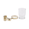 Купити Склянка з тримачем Qtap Liberty настінна QTLIBORO1158 Gold , QTLIBORO1158 / SD00031722 , в категории Склянки для зубних щіток , от бренда Qtap  Інтернет-магазин сантехніки ✓ Кращі ціни на ринку ✓ Величезний вибір ✓ Гарантія ✓ Заходьте!