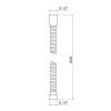 Купити Шланг для ручного душу Qtap Hadice 2000 мм QT0052C Chrome , QT0052C / SD00032700 , в категории Душові шланги , от бренда Qtap  Інтернет-магазин сантехніки ✓ Кращі ціни на ринку ✓ Величезний вибір ✓ Гарантія ✓ Заходьте!