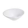 Купити Раковина-чаша Qtap Amazon 425х425х155 White з донним клапаном QT0211K70W , QT0211K70W / SD00032977 , в категории Умивальники , от бренда Qtap  Інтернет-магазин сантехніки ✓ Кращі ціни на ринку ✓ Величезний вибір ✓ Гарантія ✓ Заходьте!