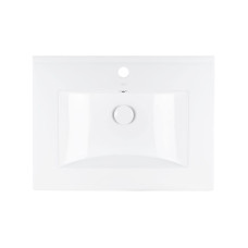 Раковина Qtap Albatross 600х470х180 White з донним клапаном QT01113060CW