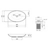 Купить Раковина-чаша Qtap Dove 680х420х120 White с донным клапаном QT0611K160W , QT0611K160W / SD00032981 , в категории Умывальники , от бренда Qtap  Интернет-магазин сантехники ✓ Лучшие цены на рынке ✓ Огромный выбор ✓ Гарантия ✓ Заходите!