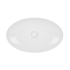 Раковина-чаша Qtap Dove 680х420х120 White з донним клапаном QT0611K160W