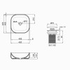 Купить Раковина-чаша Qtap Kolibri 430х430х150 White с донным клапаном QT1011K396W , QT1011K396W / SD00032988 , в категории Умывальники , от бренда Qtap  Интернет-магазин сантехники ✓ Лучшие цены на рынке ✓ Огромный выбор ✓ Гарантия ✓ Заходите!