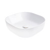 Купить Раковина-чаша Qtap Kolibri 430х430х150 White с донным клапаном QT1011K396W , QT1011K396W / SD00032988 , в категории Умывальники , от бренда Qtap  Интернет-магазин сантехники ✓ Лучшие цены на рынке ✓ Огромный выбор ✓ Гарантия ✓ Заходите!