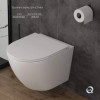 Купити Унітаз підвісний Qtap Robin безобідковий з сідінням Soft-close QT1333046ENRW , QT1333046ENRW / SD00033009 , в категории Унітази підвісні , от бренда Qtap  Інтернет-магазин сантехніки ✓ Кращі ціни на ринку ✓ Величезний вибір ✓ Гарантія ✓ Заходьте!