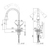 Купить Смеситель для кухни Qtap Spring с гибким изливом QTSPRCRR007F1 Chrome/Red , QTSPRCRR007F1 / SD00033498 , в категории Смесители для кухни , от бренда Qtap  Интернет-магазин сантехники ✓ Лучшие цены на рынке ✓ Огромный выбор ✓ Гарантия ✓ Заходите!