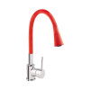 Купить Смеситель для кухни Qtap Spring с гибким изливом QTSPRCRR007F1 Chrome/Red , QTSPRCRR007F1 / SD00033498 , в категории Смесители для кухни , от бренда Qtap  Интернет-магазин сантехники ✓ Лучшие цены на рынке ✓ Огромный выбор ✓ Гарантия ✓ Заходите!
