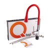 Купить Смеситель для кухни Qtap Spring с гибким изливом QTSPRCRR007F1 Chrome/Red , QTSPRCRR007F1 / SD00033498 , в категории Смесители для кухни , от бренда Qtap  Интернет-магазин сантехники ✓ Лучшие цены на рынке ✓ Огромный выбор ✓ Гарантия ✓ Заходите!