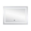 Купить Зеркало Qtap Mideya (DC-F904) 800х600 с LED-подсветкой Touch, с антизапотеванием, с часами, димером, регулировкой яркости QT2078F904W , QT2078F904W / SD00034651 , в категории Зеркала в ванную , от бренда Qtap  Интернет-магазин сантехники ✓ Лучшие ц