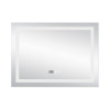 Купить Зеркало Qtap Mideya (DC-F904) 800х600 с LED-подсветкой Touch, с антизапотеванием, с часами, димером, регулировкой яркости QT2078F904W , QT2078F904W / SD00034651 , в категории Зеркала в ванную , от бренда Qtap  Интернет-магазин сантехники ✓ Лучшие ц