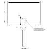 Купити Дзеркало Qtap Mideya 800х600 (DC-F915) з LED-підсвічуванням та антизапотіванням QT2078F915W , QT2078F915W / SD00034653 , в категории Дзеркала у ванну , от бренда Qtap  Інтернет-магазин сантехніки ✓ Кращі ціни на ринку ✓ Величезний вибір ✓ Гарантія 