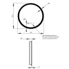 Купити Дзеркало Qtap Mideya (DC-F807) R600 з LED-підсвічуванням Touch, з антизапотіванням, з годинником QT2078F807W , QT2078F807W / SD00034657 , в категории Дзеркала у ванну , от бренда Qtap  Інтернет-магазин сантехніки ✓ Кращі ціни на ринку ✓ Величезний 