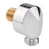 Купити Підключення для шланга Qtap Spojeni округле QT0020CRM Chrome , QT0020CRM / SD00035412 , в категории Кронштейни, тримачі, підключення , от бренда Qtap  Інтернет-магазин сантехніки ✓ Кращі ціни на ринку ✓ Величезний вибір ✓ Гарантія ✓ Заходьте!