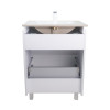 Купити Комплект Qtap Albatross 605х825х460 White тумба підлогова + раковина урізна QT0171TN600D3060CW , QT0171TN600D3060CW / SD00036095 , в категории Шафи під умивальник , от бренда Qtap  Інтернет-магазин сантехніки ✓ Кращі ціни на ринку ✓ Величезний вибі