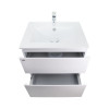 Купить Комплект Qtap Albatross 605х725х460 White тумба подвесная + раковина углубленная QT0172TP600D3060CW , QT0172TP600D3060CW / SD00036097 , в категории Шкафы под умывальник , от бренда Qtap  Интернет-магазин сантехники ✓ Лучшие цены на рынке ✓ Огромный