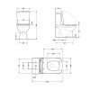 Купить Унитаз-компакт Qtap Crow безобидковый с сиденьем Soft-close QT05222170W , QT05222170W / SD00036221 , в категории Унитазы-компакты напольные , от бренда Qtap  Интернет-магазин сантехники ✓ Лучшие цены на рынке ✓ Огромный выбор ✓ Гарантия ✓ Заходите!