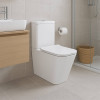 Купить Унитаз-компакт Qtap Crow безобидковый с сиденьем Soft-close QT05222170W , QT05222170W / SD00036221 , в категории Унитазы-компакты напольные , от бренда Qtap  Интернет-магазин сантехники ✓ Лучшие цены на рынке ✓ Огромный выбор ✓ Гарантия ✓ Заходите!